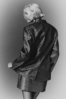 Minifalda en mezcla de lana - H&m фото 4