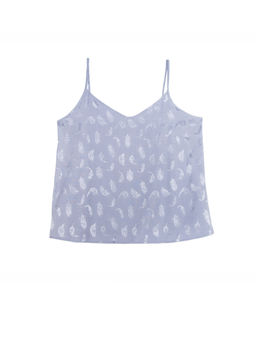 CONTE Топ для дома из ультрамягкой вискозы премиального качества LUX LOUNGEWEAR LHW 1000 grey-lilac