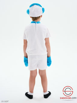 Костюм Снеговик включает жилетку, шорты, маску и варежки - Bruno фото 3