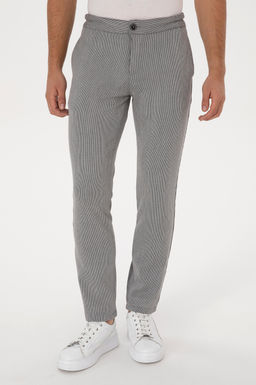 Erkek A__k Gri Slim Fit Kanvas / Chino Pantolon - U.s. polo assn фото 2