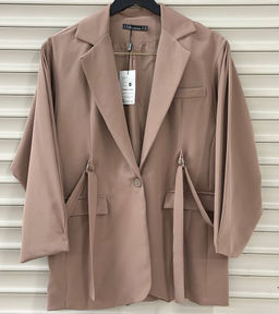 Пиджак оверсайз с завязками, Артикул: 135772