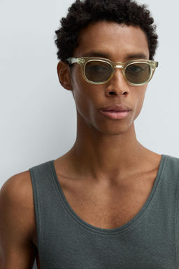 COTTON - HEMP RIBBED TANK TOP - Zara фото 6