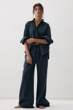 Pijama en franela de algod?n - H&m фото 6