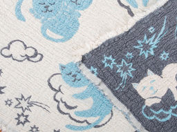 Полотенце 20С211-ШР/у. 130*60 "Ночка-1" цв. 1 рис. 993 голубой