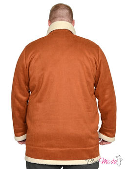 Дубленка-куртка Модель №1792 размеры 44-84 - Plusmoda фото 5