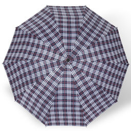 Зонт механический Клетки, эпонж, 4 сложения, 10 спиц, R = 53 см, цвет МИКС - Simaland фото 9