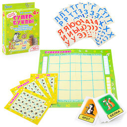 Настольная игра "Супер-Буквы" Алиса