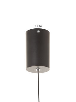 Светильник «Найт» 2×5 Вт LED 4000К черный/золото 24×24×38(+150)см