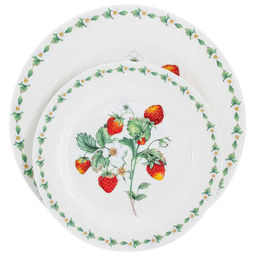 Тарелка закусочная Земляничная поляна, 21 см - Anna lafarg emily фото 4