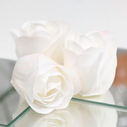 Цена за 2 шт. Мыльные розы, белые, набор 3 шт. - SB BEAUTY фото 4