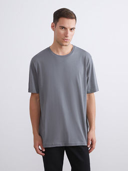 Bisiklet Yaka Penye Erkek Ti??rt 3l? Paket