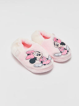 Minnie Mouse Lisansl? K?z ?ocuk Pel?? Ev Terli?i