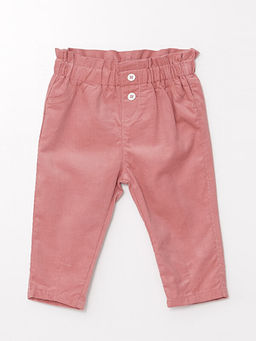 Beli Lastikli Basic K?z Bebek Pantolon