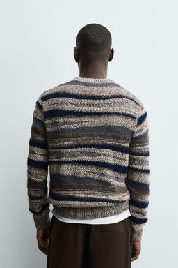 STRIPED JACQUARD SWEATER - Zara фото 3
