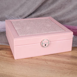 Шкатулка для украшений 25х25х9 / 223-3 /уп 20/ - Галеонтрейд фото 3