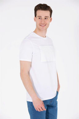 U. S. Polo Assn Мужская белая футболка с круглым вырезом - U.s. polo assn фото 10