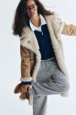 Pantal?n con cord?n de ajuste - H&m фото 8