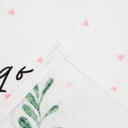 Набор полотенец кухонный Доляна Будь счастлива 35х60см-2шт, 100% хлопок  фото 6