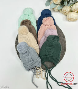 Шапка детская вязаная для малышей - Bruno фото 8