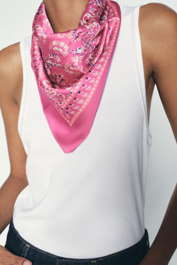 PRINTED SCARF - Zara фото 2