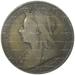 1 крона 1900 года Великобритания