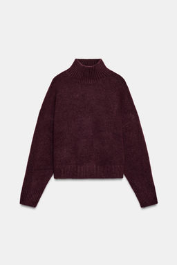 SOFT KNIT HIGH NECK JUMPER - Zara фото 4