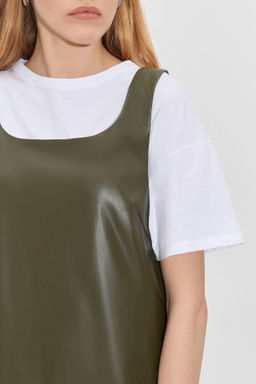 Сарафан из экокожи - Mollis фото 3