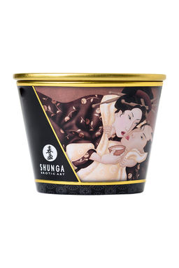 Массажное аромамасло в виде свечи Shunga Возбуждение.Пьянящий шоколад(Excitation.Chocolate), 170мл
