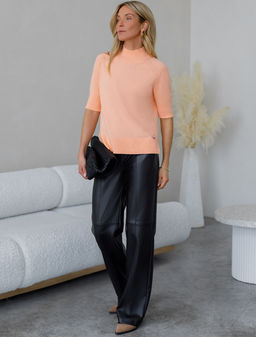 Джемпер тонкой вязки из хлопка с кашемиром - Vilatte фото 5