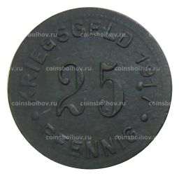 25 пфеннигов 1917 года Германия  Нотгельд Мюнстер