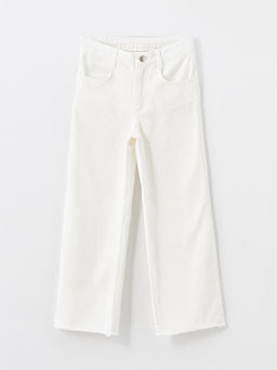 Wideleg K?z ?ocuk Jean Pantolon
