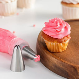 Цена за 20 шт. Насадка кондитерская KONFINETTA Закрытая звезда, d=3 см, выход 0.3 см, нержавеющая сталь  фото 2