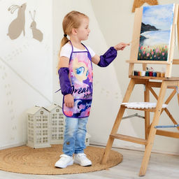 Фартук с нарукавниками детский Dream, My Little Pony, 49×39 см