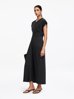Vestido midi drapeado - H&m фото 4