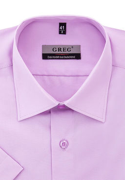 Сорочка мужская короткий рукав GREG 710/309/LCL/ZV
