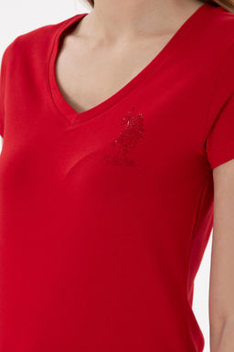 Kad_n K_rm_z_ Basic Ti__rt Sepette S_rpriz _ndirim - U.s. polo assn фото 7