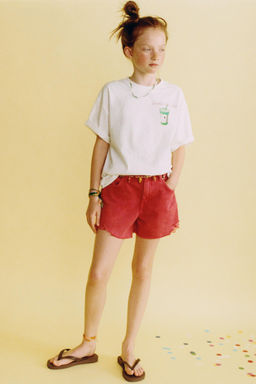 CAMISETA ESTAMPADO / Blanco