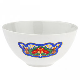 Пиала фарфоровая Хлопок 350мл, д12,1см, h6,4см (Россия)