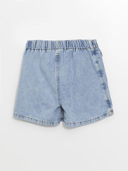 Beli Lastikli K?z ?ocuk Jean Etek