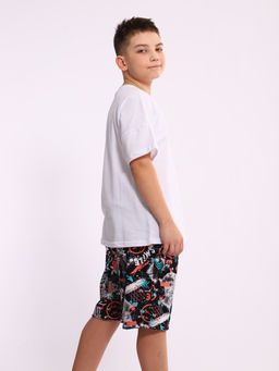 Шорты Федор синий граффити - Ладошки фото 26