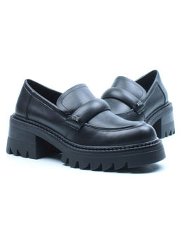 03-C1816-1 BLACK Лоферы женские (натуральная кожа)