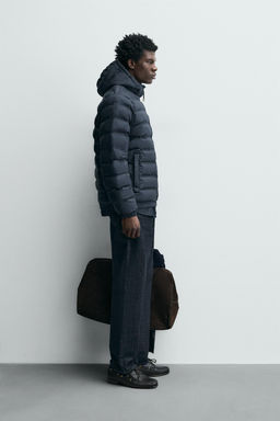 WATER-REPELLENT LIGHTWEIGHT PUFFER JACKET - Zara фото 12