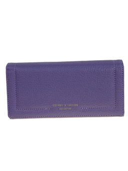 Женское портмоне из искусственной кожи, цвет фиолетовый