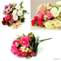 Цветок искусственный 30 см / ZJ3155 /уп 2/200/1200/