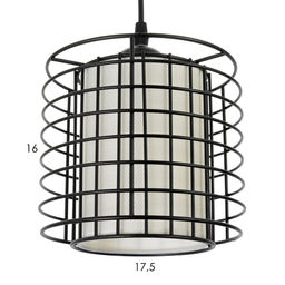 Светильник BayerLux «Одри» Е27 40 Вт черный 18×18×16-116 см