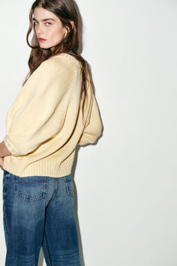 TOP PUNTO FRUNCES / Lila claro