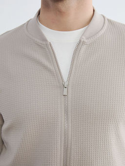 Kolej Yaka Erkek Fermuarl? Sweatshirt