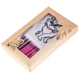 ФАРТУК МАЛЕНЬКИЙ ДЕКОРАТИВНЫЙ КОШЕЧКА ,РОЗОВЫЙ, 100 - Lefard фото 2