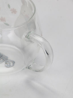 Кружка стеклянная Зайка, 400 мл