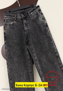 Джинсы с высокой посадкой